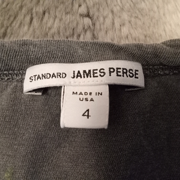 James Perse Shirts Standard James Perse Long Sleeve Abstract